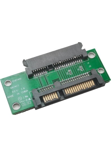 22 Pin 7+15 Pin Erkek Fiş Sata 22PIN Dişi Jak Dönüştürücü M/f Adaptörü Sas Sn (Yurt Dışından)