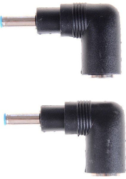 2 Adet Dizüstü Bilgisayar Adaptör Ucu Kablosu 7.4mm * 5.0mm Dişi 4.5mm * 3.0mm Erkek Güç Kablosu Için Hp Elitebook Folio Dell Ultrabook Xps (Yurt Dışından)