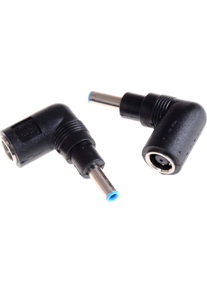 2 Adet Dizüstü Bilgisayar Adaptör Ucu Kablosu 7.4mm * 5.0mm Dişi 4.5mm * 3.0mm Erkek Güç Kablosu Için Hp Elitebook Folio Dell Ultrabook Xps (Yurt Dışından)