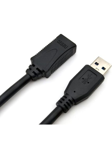 USB 3.0 Kablo Uzatma Kodu Tip A Adaptör Erkek - Dişi Konnektör Süper Hızlı 5 Gbps Veri Sinyali Kurşunu (Yurt Dışından)