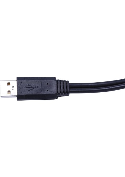 USB 2.0 Tip A 1 Erkek - 2 Dişi Y-Splitter Data Sync Şarj Uzatma Kablosu (Yurt Dışından)