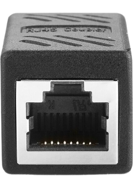 5 Adet Dişi Kadın Ağ Lan Konnektör Adaptörü Çoğaltıcı Genişletici RJ45 Ethernet Kablo Uzatma Dönüştürücü (Yurt Dışından)