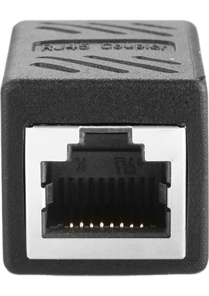5 Adet Dişi Kadın Ağ Lan Konnektör Adaptörü Çoğaltıcı Genişletici RJ45 Ethernet Kablo Uzatma Dönüştürücü (Yurt Dışından)