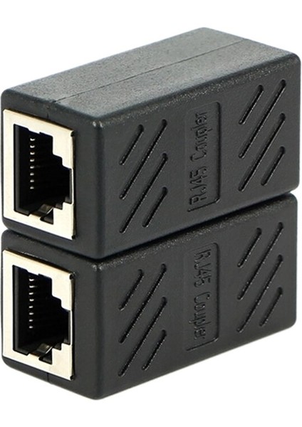 5 Adet Dişi Kadın Ağ Lan Konnektör Adaptörü Çoğaltıcı Genişletici RJ45 Ethernet Kablo Uzatma Dönüştürücü (Yurt Dışından)