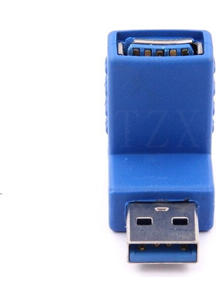 1 Adet Yeni Sıcak Sağ Açı USB 3.0 Tip A Erkek Dişi Fiş Konnektör Adaptörü Dönüştürücü Dizüstü Pc Için (Yurt Dışından)