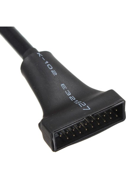 Yeni USB 3.0 20 Pin Erkek 2.0 9pin Kadın Anakart Ev Dönüştürücü Adaptör Kablosu Uy8 (Yurt Dışından)
