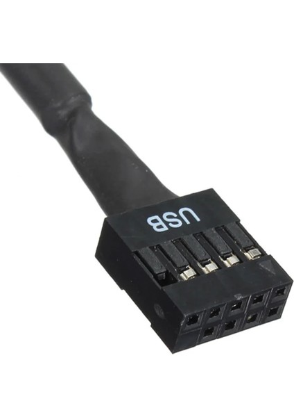 Yeni USB 3.0 20 Pin Erkek 2.0 9pin Kadın Anakart Ev Dönüştürücü Adaptör Kablosu Uy8 (Yurt Dışından)