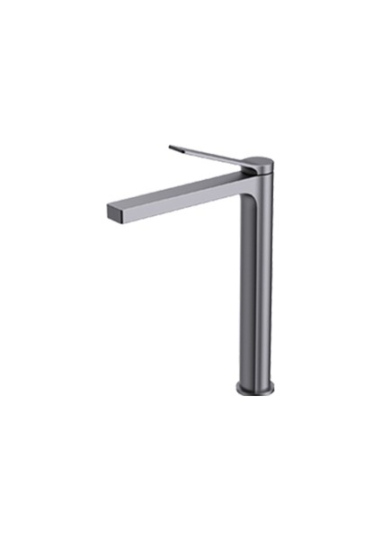 RT6500GR Ritmo Uzun Lavabo Bataryası Mat Gri