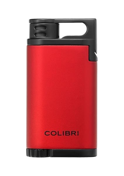 Belmont Tek Torch Pürmüz Kırmızı - Siyah Puro Çakmağı