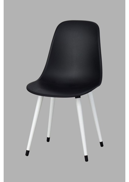 Eames Ahşap Ayak Plastik Sandalye