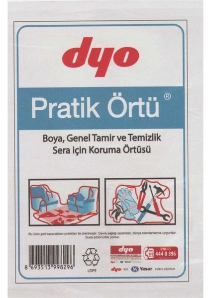 Pratik Örtü 20 M2