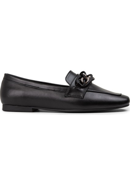 Siyah Kadın Loafer Ayakkabı - K1207ZSYHC01