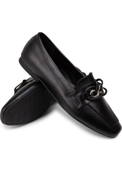 Siyah Kadın Loafer Ayakkabı - K1207ZSYHC01 modelleri