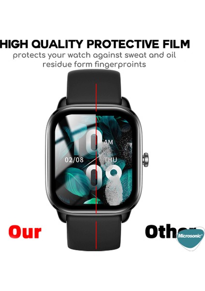 Xiaomi Redmi Watch 4 Tam Kaplayan Nano Cam Ekran Koruyucu Siyah fiyatları