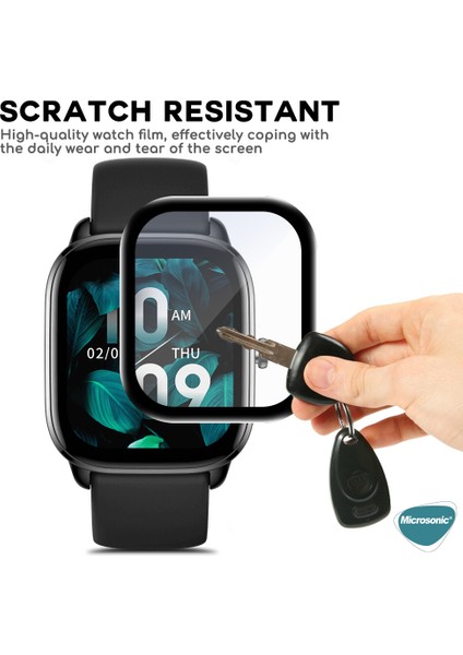 Xiaomi Redmi Watch 4 Tam Kaplayan Nano Cam Ekran Koruyucu Siyah fırsatları