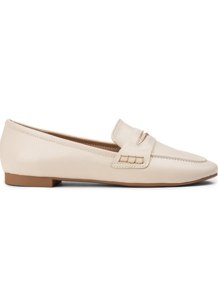 Bej Rengi Kadın Tokalı Makosen - K2330ZBEJC01