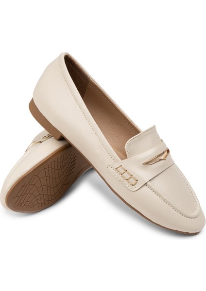 Bej Rengi Kadın Tokalı Makosen - K2330ZBEJC01 modelleri