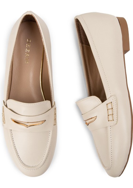 Bej Rengi Kadın Tokalı Makosen - K2330ZBEJC01 fırsatları