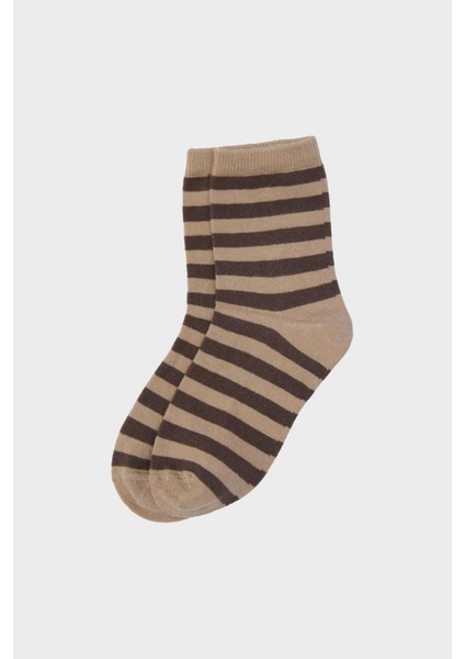 Bg Store Erkek Çocuk Çizgili Çorap 23FW0NB3014