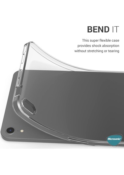 Apple iPad Mini 6 2021 Kılıf (A2567-A2568-A2569) Transparent Soft Şeffaf