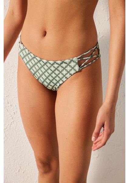 Frances Side Çok Renkli Bikini Altı