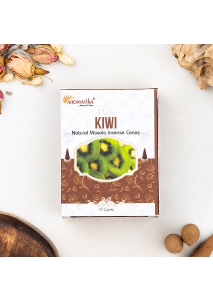 Kivi Aromalı Organik Kömürsüz Konik Tütsü fiyatları