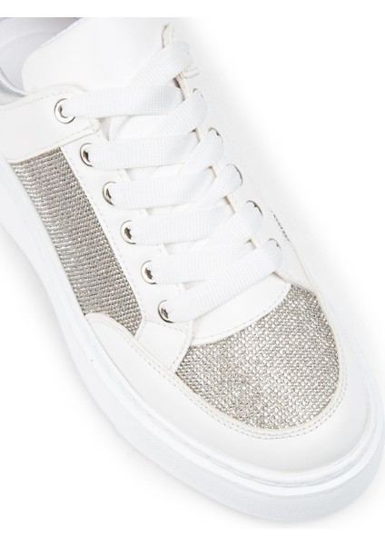 Beyaz Kadın Sneaker Ayakkabı - K0054ZBYZP01