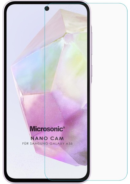 Samsung Galaxy A35 Nano Glass Cam Ekran Koruyucu