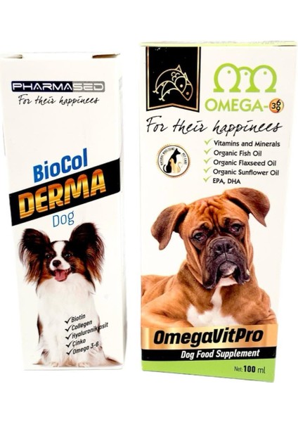 Köpekler Için Biocol + Omegavitpro