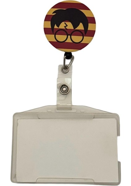 Harry Potter 2 Temalı Metal Yoyo Kartlık Yoyo Yaka Kartlığı