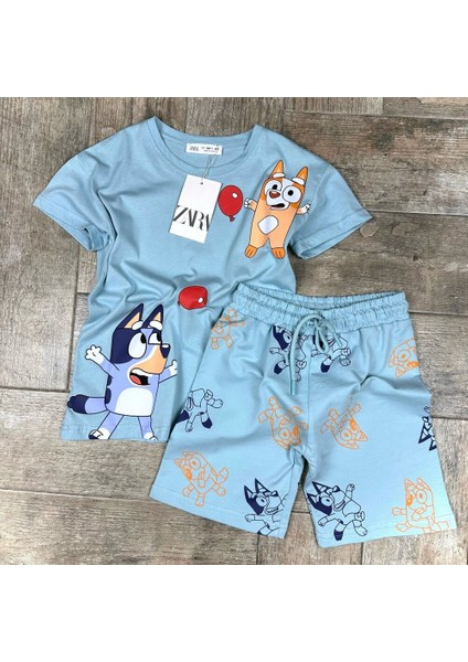 Baskılı Ikili Çocuk Takım
