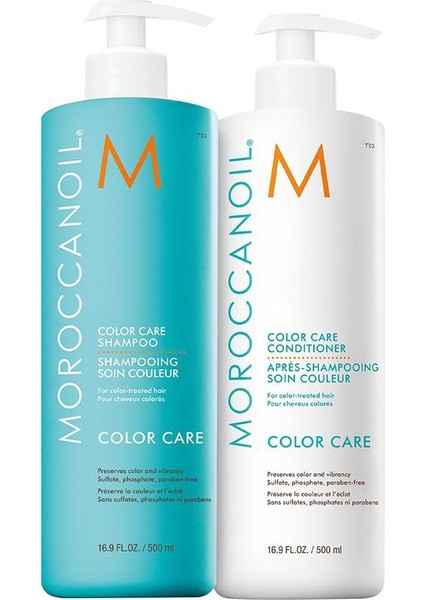 Duo Color Care Kit Color Care Şampuan 500ML ve Saç Kremi 500ML 2li Set