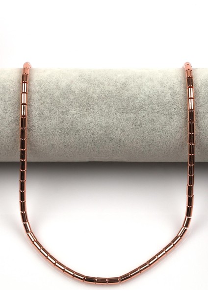 Rose Renkli Hematit Dizi 4 x 6 mm Silindir Kesim fiyatları