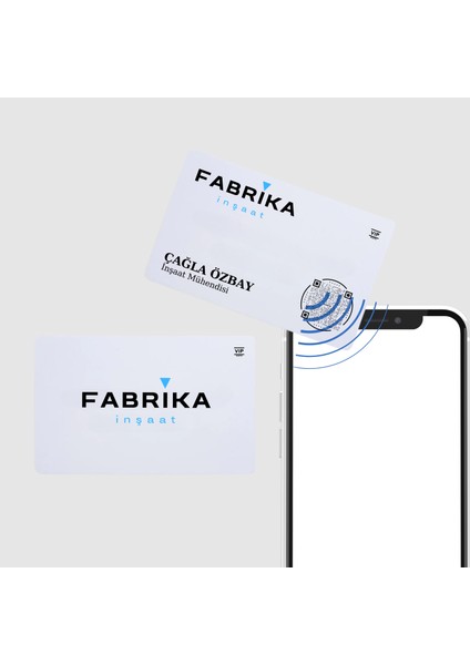 Classic Digital Business Card - Hazır Tasarım 1