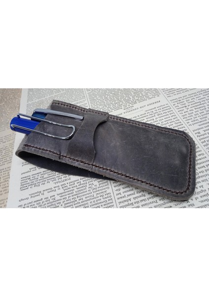 Crazy Hors Gerçek Deri Özel Kalemleriniz Için Kalemlik Kalem Kutu ( 2*3 Kalem Için ) 27 cm 6 cm 8A2 fiyatları
