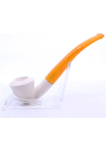 Lületaşı Pipo / Doğal Lületaşı El Yapımı Özel Kutulu 07