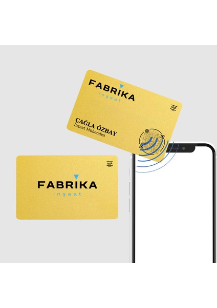 Classic Digital Business Card - Hazır Tasarım 1