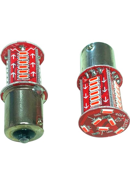 12V 93 30 Smd Kayar Kırmızı Ampul