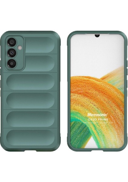 Samsung Galaxy A25 Kılıf Oslo Prime Yeşil