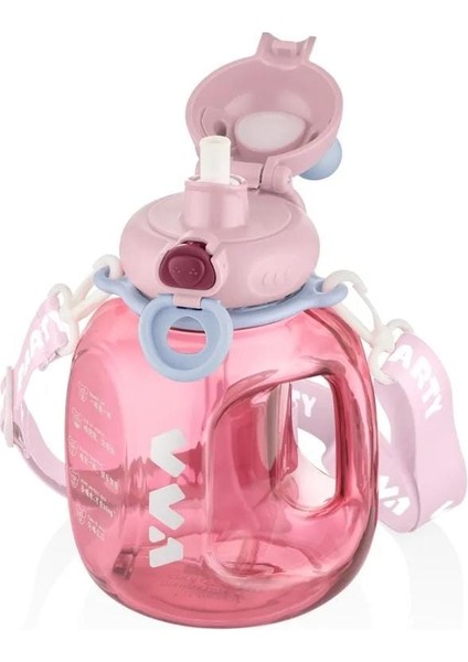 Tritan Su Matarası 1200 ml Pembe