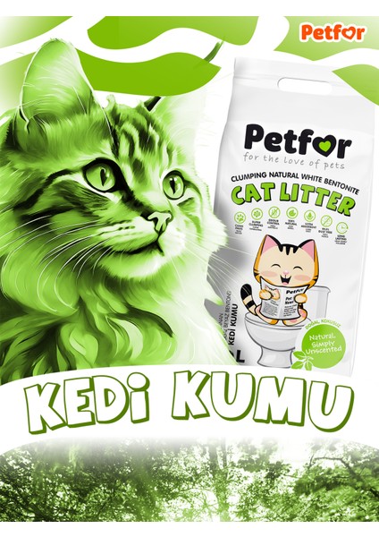 20 Lt Natural Kedi Kumu