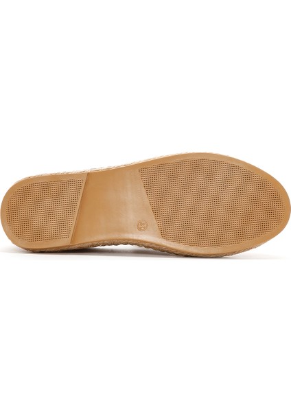 Erkek Bej Süet Espadril