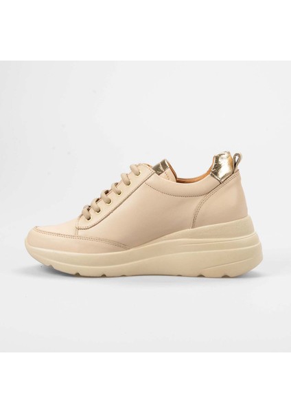 Deri Kadın Dolgu Topuklu Ayakkabı 6143 fiyatları