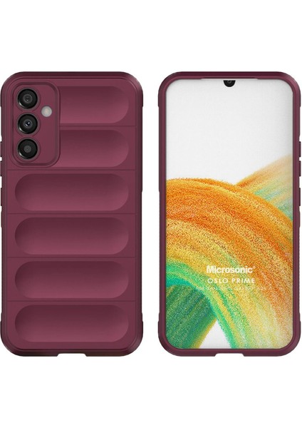 Samsung Galaxy A05S Kılıf Oslo Prime Bordo