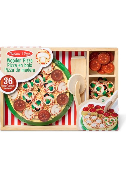 Melissa Doug Ahşap Pizza Partisi