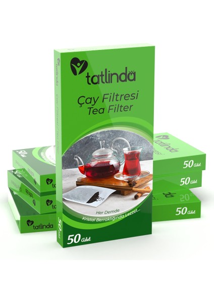 Çay Filtresi 50 Li 10 Kutu( 500 Filtre) fiyatları