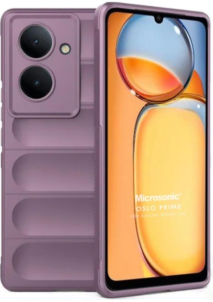 Xiaomi Redmi 13C Kılıf Oslo Prime Lila