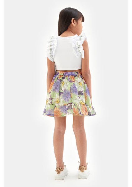 Kız Çocuk Beyaz Bluz 23SS1TJ4611