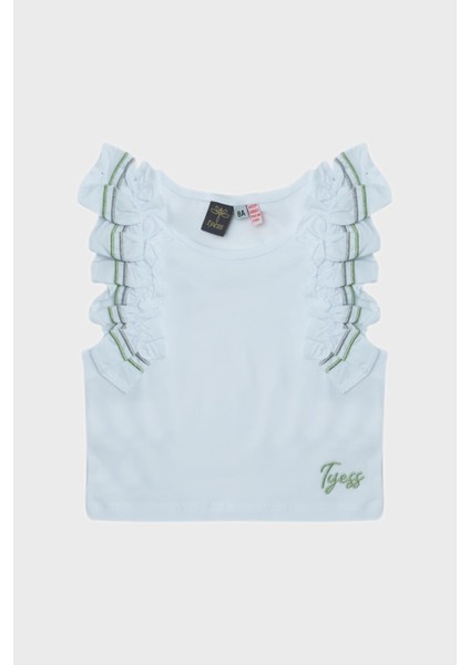 Kız Çocuk Beyaz Bluz 23SS1TJ4611