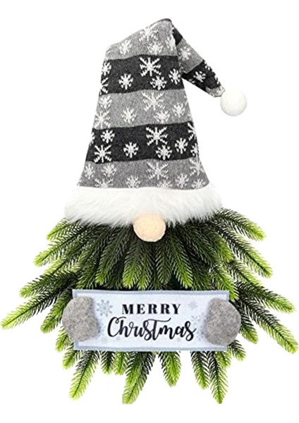 Noel Çelenk, Ön Kapı Için Noel Çelenk Merry Christmas Ev Pencere Duvar Kapalı Açık Dekor Için Asılı Burcu (Yurt Dışından)